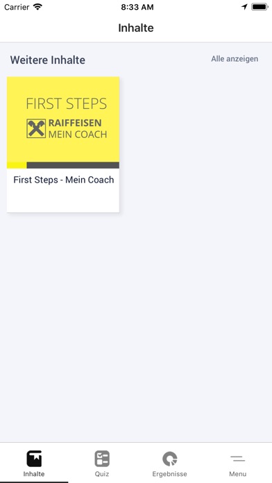 Raiffeisen Mein Coach screenshot 2