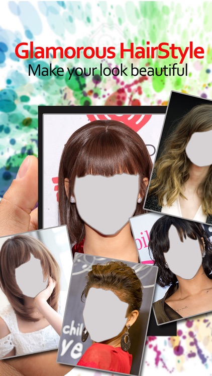 Hair Style Photo Montage