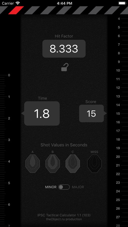 IPSC Tactical Calculator