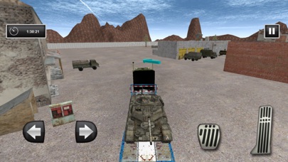 3D Army US Truck Driver Sim screenshot 3