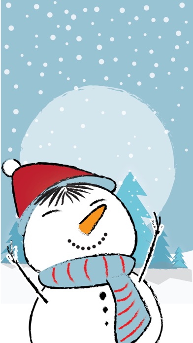 Cute & Lovely Snowman Stickers screenshot 2