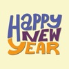 New Year Celebration Sticker