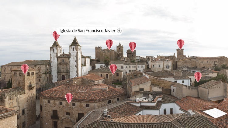 Mirador concatedral de Cáceres