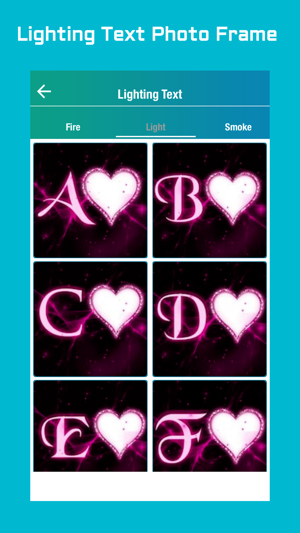 Lighting Text Photo Frame(圖2)-速報App