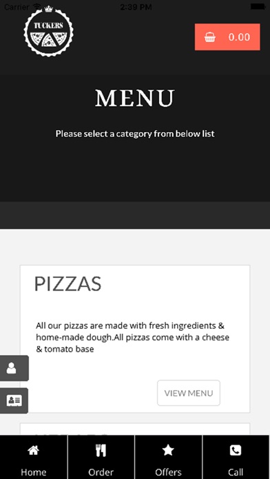 Tuckers Kebab and Pizza screenshot 2