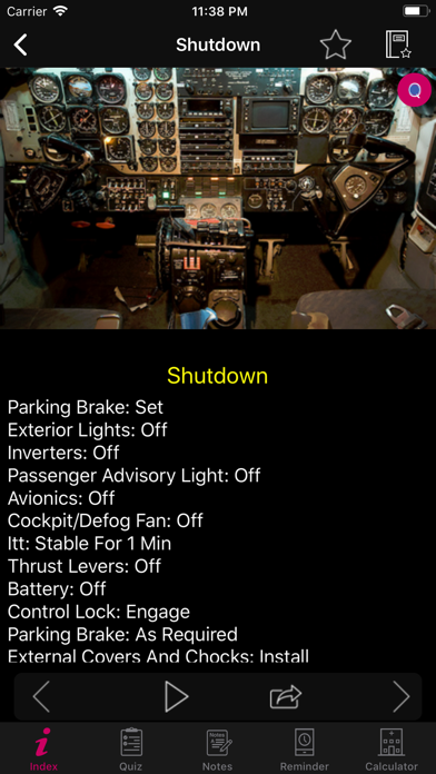 Pro Pilot Cessna 500 Checklist screenshot 3