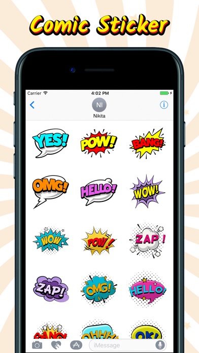 Comic Stickers Worldwide screenshot 2