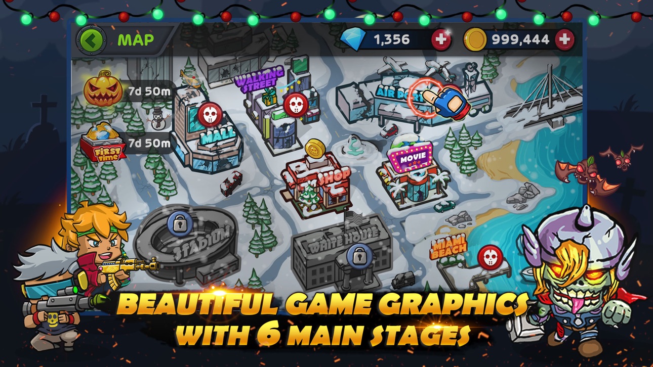 Zombie Survival: Game of Dead Hack screenshot 3 - iOS game interface