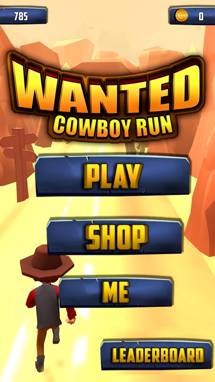 Wanted Cowboy Run