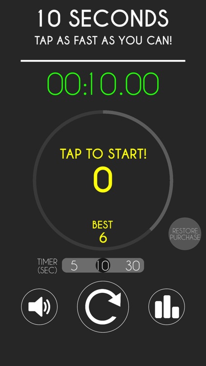 10 Seconds - Tap as fast as you can!
