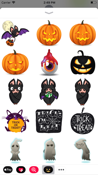 Horror Halloween Stickers screenshot 4