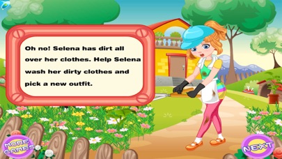 game clumsy gardener laundry screenshot 2