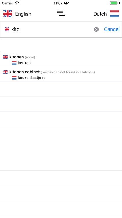 Dutch/English Dictionary screenshot-3