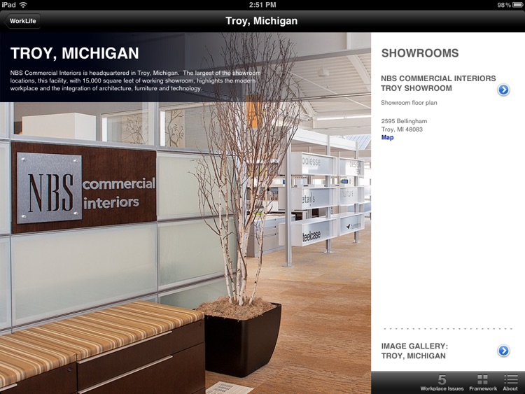 NBS Interactive Showroom