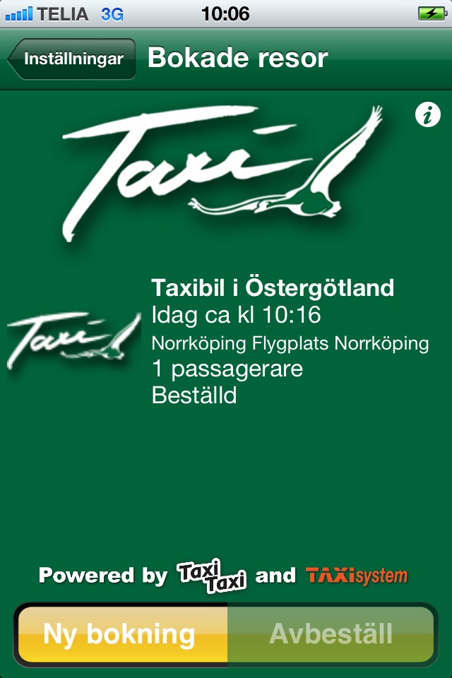 Taxibil i Östergötland screenshot 3