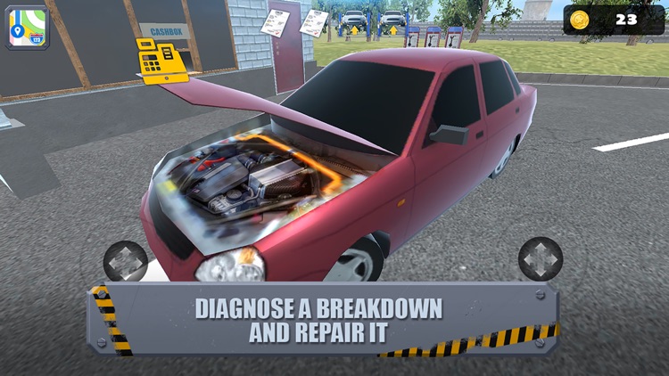 Mechanic Service Station Sim screenshot-4