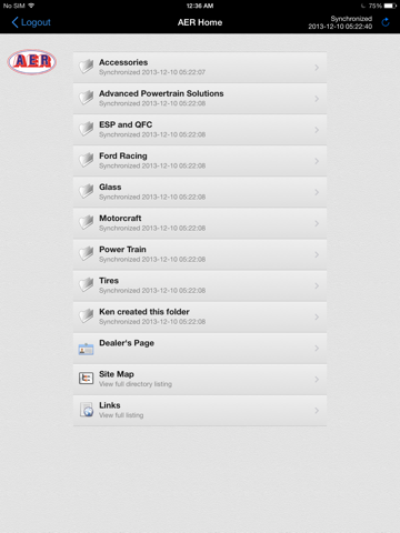 AER Marketing App screenshot 2