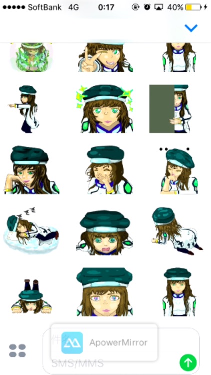 Cute girls! Anime! Sticker nuns