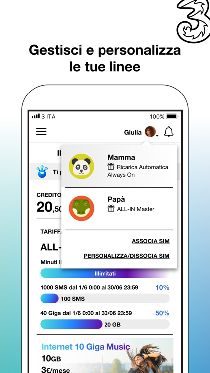 My3 | Area Clienti 3 screenshot-4