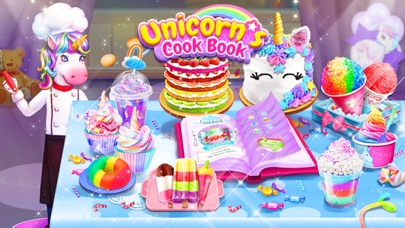 How to cancel & delete Rainbow Unicorn Cook Book from iphone & ipad 1