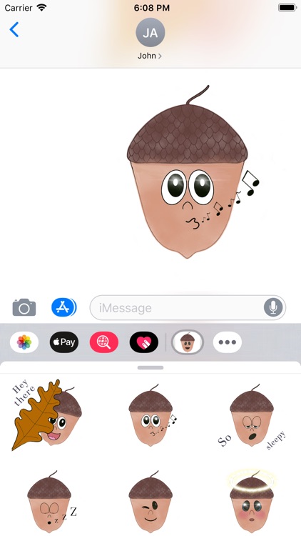 Acorn Fun stickers screenshot-3