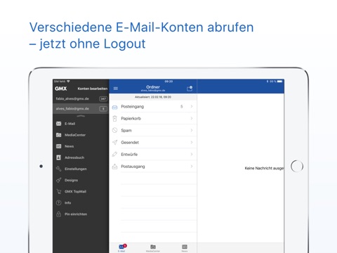 GMX - Mail & Cloud screenshot 2