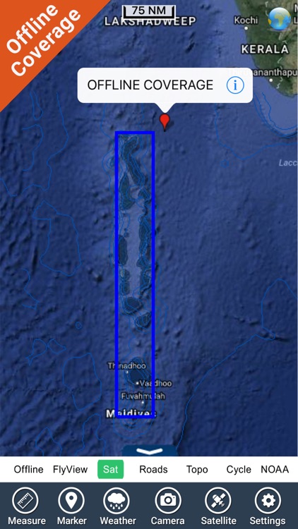Maldives GPS Map Navigator screenshot-4