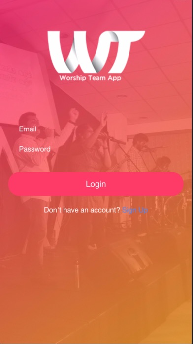 Worship Team App screenshot 2