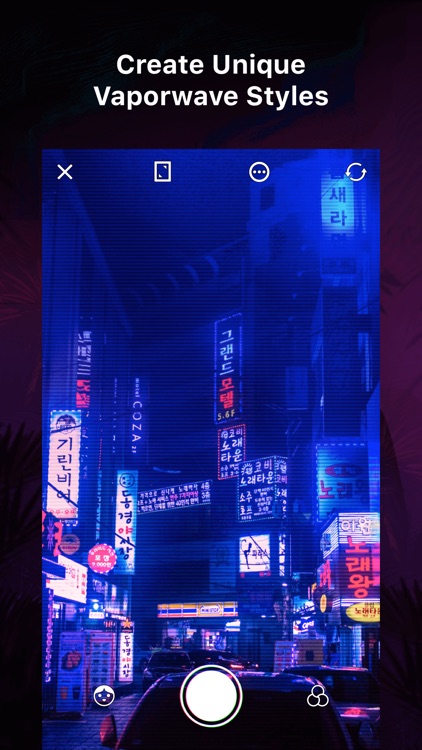 VaporCam - Retro Filter Camera screenshot-0