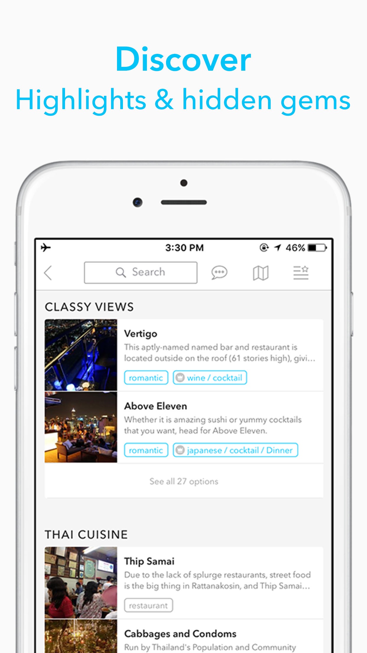 Screenshot do app California Travel Guide by Triposo