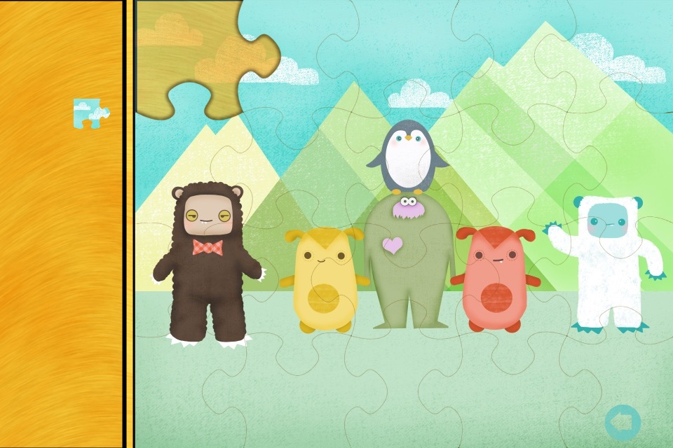Monster Games for Kids: Jigsaw Puzzles HD screenshot 4