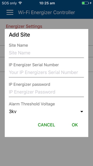 Wi-Fi Energizer Controller screenshot 3