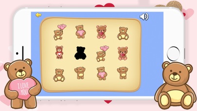How to cancel & delete Cute Bear Match Find The Pair from iphone & ipad 1