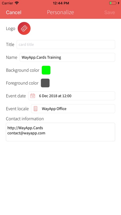 WayApp.Cards screenshot-7