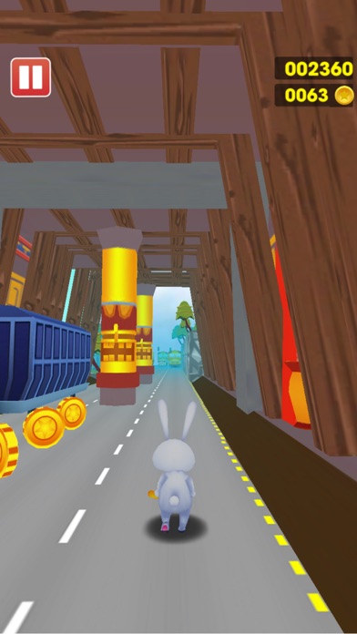 Tutu Subway - Rabbit Runner screenshot 4
