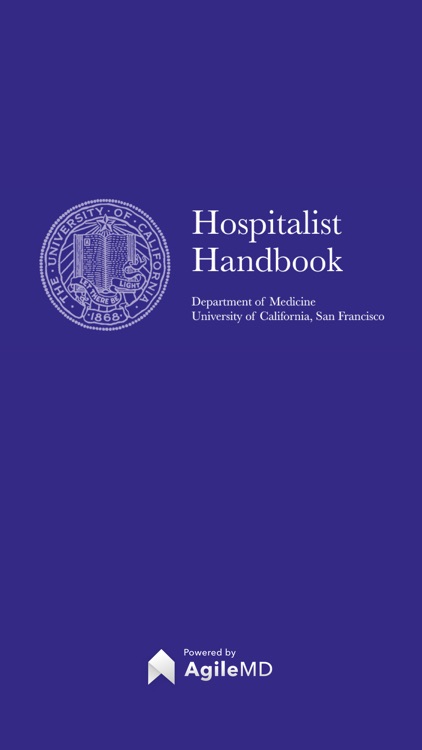 Hospitalist Handbook