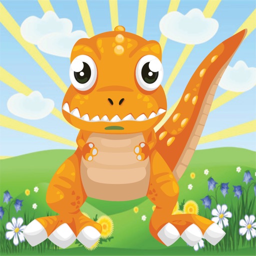 Baby Dinosaur Running Hill iOS App