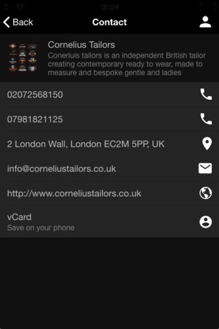 Cornelius Tailors screenshot 2