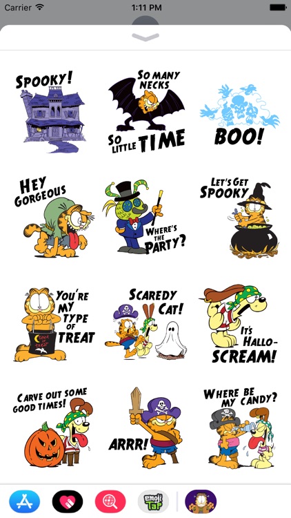 GARFIELD TRICKS AND TREATS screenshot-3