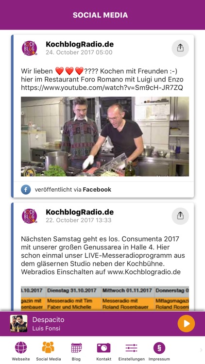 Kochblogradio