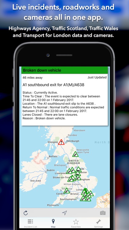 UK Roads - Traffic & Cameras screenshot-0