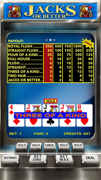 Video Poker Casino - Card Game