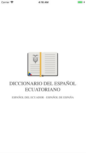 Diccionario Español Ecuador(圖1)-速報App