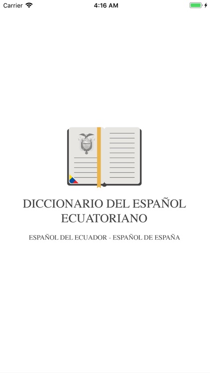 Diccionario Español Ecuador