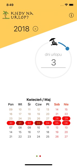 Kiedy na urlop(圖3)-速報App