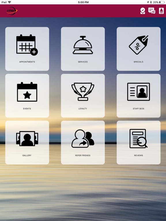 iPad Image of Universal Therapeutic Massage