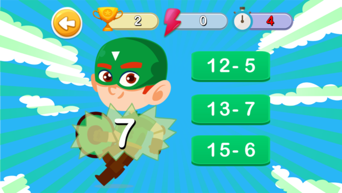 Super Hero Math Games