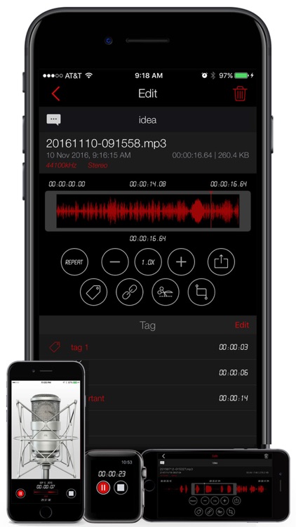 Awesome Voice Recorder Pro - Mp3 Audio Recording