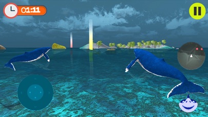 Blue Whale Swim Simulator 3D screenshot 3