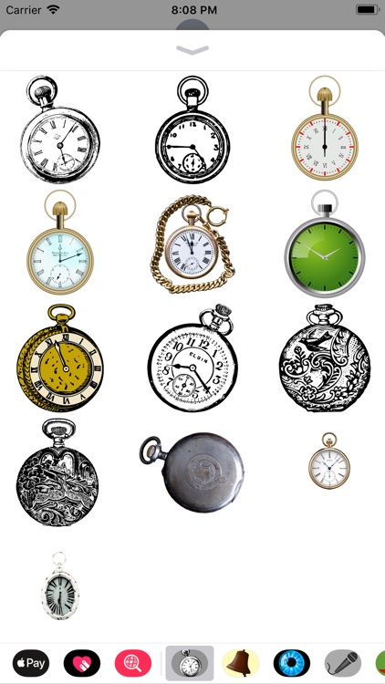 Pocket Watch Stickers